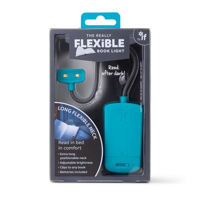 The Really Flexible Book Light Turquoise [With Battery]