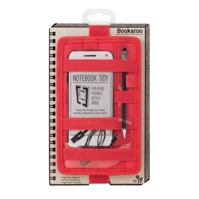 Bookaroo Notebook Tidy Red