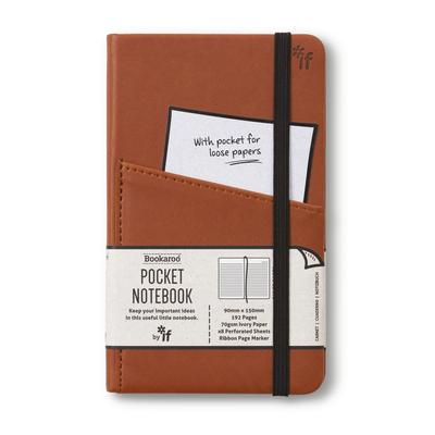 Bookaroo Pocket Notebook (A6) Brown