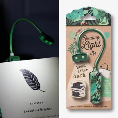 Book Lover's Reading Light - Botanical [With Battery]