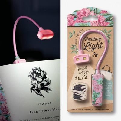 Book Lover's Reading Light - Floral [With Battery]