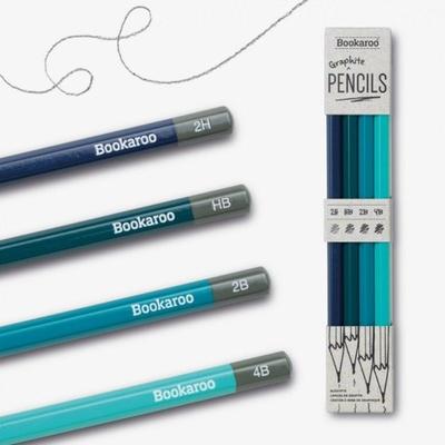 Bookaroo Graphite Pencils - Blues