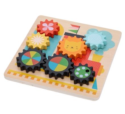 Busy Trains Wooden Twist Puzzle