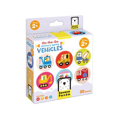 On-The-Go Memory Game Vehicles 2+ Toddler Game