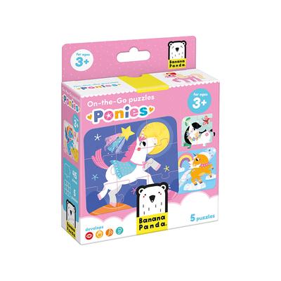 On-The-Go Puzzles Ponies 3+ Toddler Puzzle