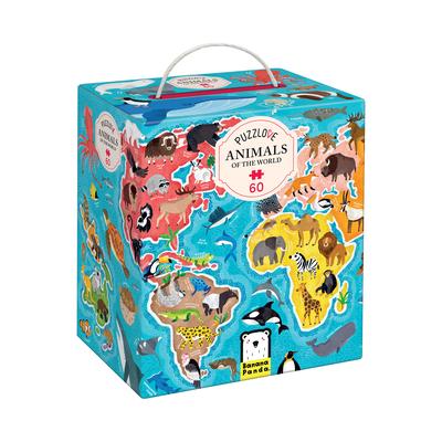 Puzzlove Animals of the World (60 Pcs) 4+ Floor Puzzle