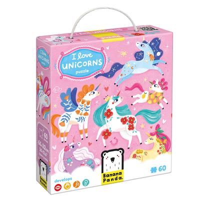 I Love Unicorns Puzzle 4+ Floor Puzzle