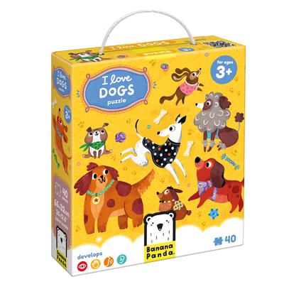 I Love Dogs Puzzle 3+ Floor Puzzle