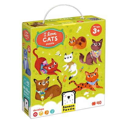 I Love Cats Puzzle 3+ Floor Puzzle