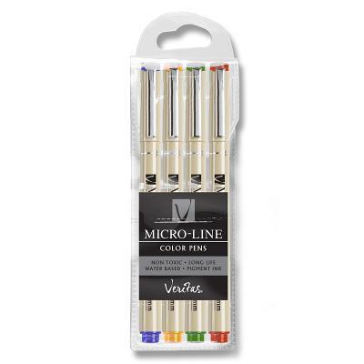 Veritas Micro-Line Color Pens - Set of 4