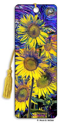 Royce 3D Bookmark - Sunflowers Subscription