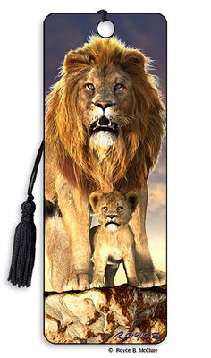 Royce 3D Bookmark - Lion