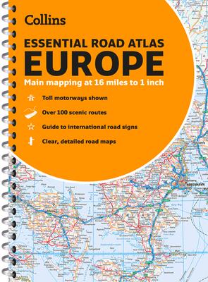 Collins Essential Road Atlas Europe