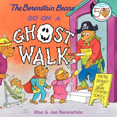 The Berenstain Bears Go on a Ghost Walk: A Halloween Book for Kids [With Tattoos]