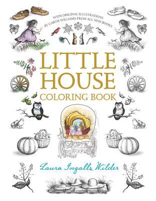 Little House Coloring Book: Coloring Book for Adults and Kids to Share