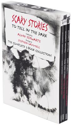 Scary Stories Paperback Box Set: The Complete 3-Book Collection with Classic Art by Stephen Gammell