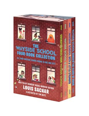 The Wayside School 4-Book Box Set: Sideways Stories from Wayside School, Wayside School Is Falling Down, Wayside School Gets a Little Stranger, Waysid