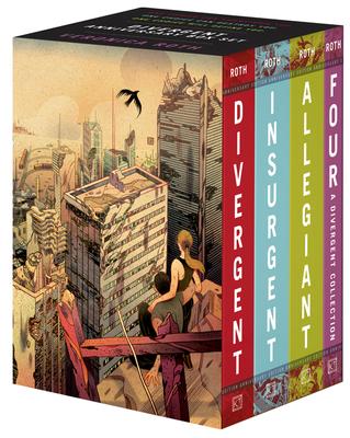 Divergent Anniversary 4-Book Box Set: Divergent, Insurgent, Allegiant, Four