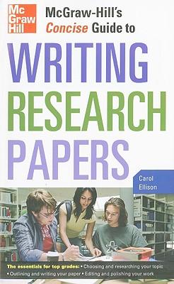 McGraw-Hill's Concise Guide to Writing Research Papers