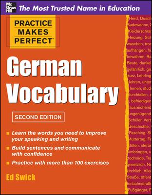 Pmp German Vocabulary 2e