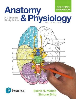 Anatomy and Physiology Coloring Workbook: A Complete Study Guide Subscription