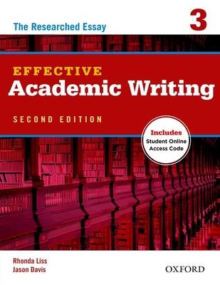Effective Academic Writing 2e Student Book 3 Subscription