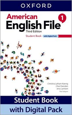 American English File 3e Student Book Level 1 Digital Pack