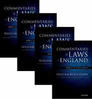 The Oxford Edition of Blackstone's: Commentaries on the Laws of England: Book I, II, III, and Ivpack Subscription