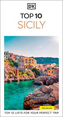 DK Top 10 Sicily: Top 10 Lists for Your Perfect Trip, Plus an All-Weather Folded Map Subscription