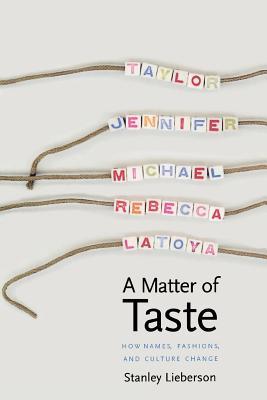 A Matter of Taste: How Names, Fashions, and Culture Change