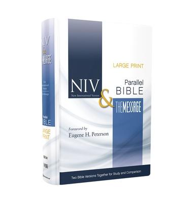 Side-By-Side Bible-PR-NIV/MS-Large Print: Two Bible Versions Together for Study and Comparison