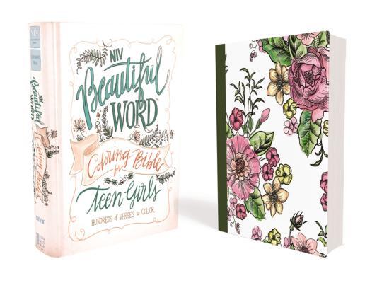 NIV, Beautiful Word Coloring Bible for Teen Girls, Hardcover: Hundreds of Verses to Color