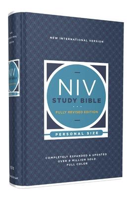 NIV Study Bible, Fully Revised Edition, Personal Size, Hardcover, Red Letter, Comfort Print