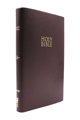 Niv, Gift and Award Bible, Leather-Look, Burgundy, Red Letter Edition, Comfort Print Subscription