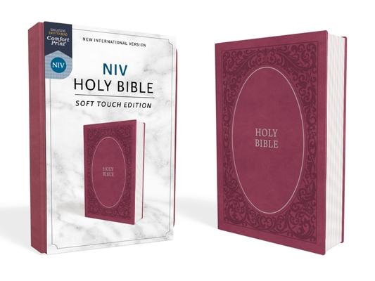 NIV, Holy Bible, Soft Touch Edition, Imitation Leather, Pink, Comfort Print