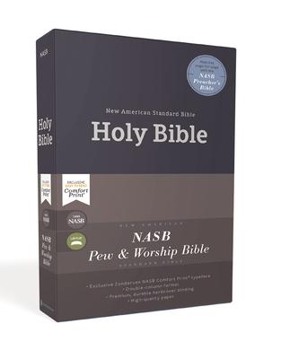 Nasb, Pew and Worship Bible, Hardcover, Blue, 1995 Text, Comfort Print