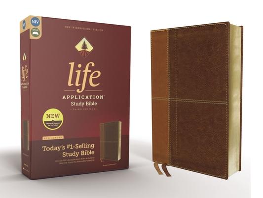 Niv, Life Application Study Bible, Third Edition, Leathersoft, Brown, Red Letter Edition