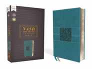 Nasb, Thinline Bible, Leathersoft, Teal, Red Letter Edition, 2020 Text, Comfort Print Subscription