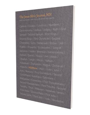 The Jesus Bible Journal, Matthew, Niv, Paperback, Comfort Print