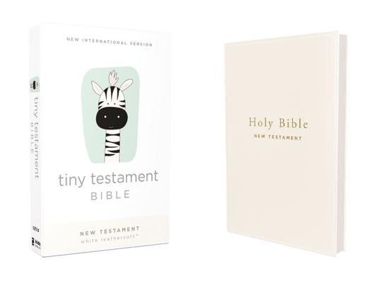 Niv, Tiny Testament Bible, New Testament, Leathersoft, White, Comfort Print