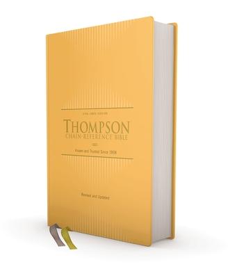 Kjv, Thompson Chain-Reference Bible, Hardcover, Yellow Gold, Red Letter, Comfort Print