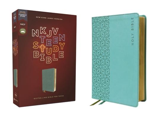 Nkjv, Teen Study Bible, Leathersoft, Teal, Comfort Print