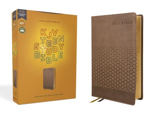 Kjv, Teen Study Bible, Leathersoft, Brown, Comfort Print