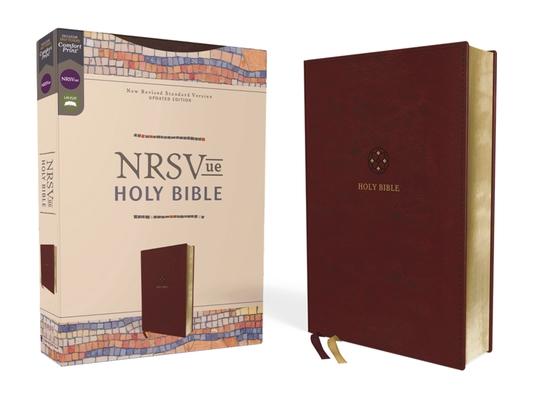 Nrsvue, Holy Bible, Leathersoft, Burgundy, Comfort Print