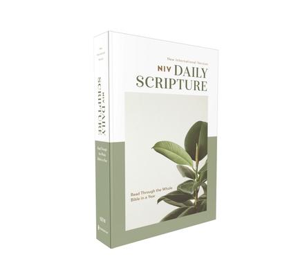 Niv, Daily Scripture, Paperback, White/Sage, Comfort Print: 365 Days to Read Through the Whole Bible in a Year