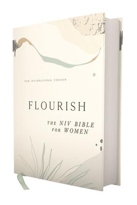 Flourish: The NIV Bible for Women, Hardcover, Multi-Color/Cream, Comfort Print