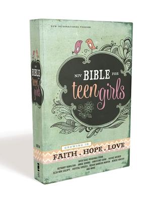 Bible for Teen Girls-NIV: Growing in Faith, Hope, and Love