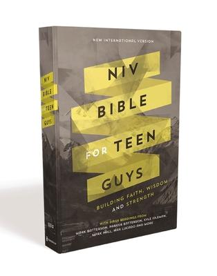 NIV Bible for Teen Guys, Hardcover: Building Faith, Wisdom and Strength