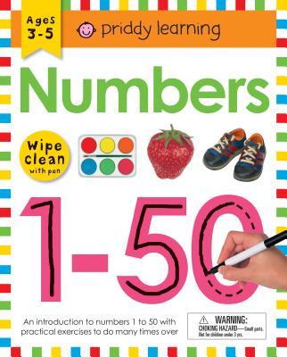 Wipe Clean Workbook: Numbers 1-50: Ages 3-5; Wipe-Clean with Pen