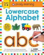 Wipe Clean Workbook: Lowercase Alphabet (Enclosed Spiral Binding): Ages 3-6; With Pen & Flash Cards Subscription